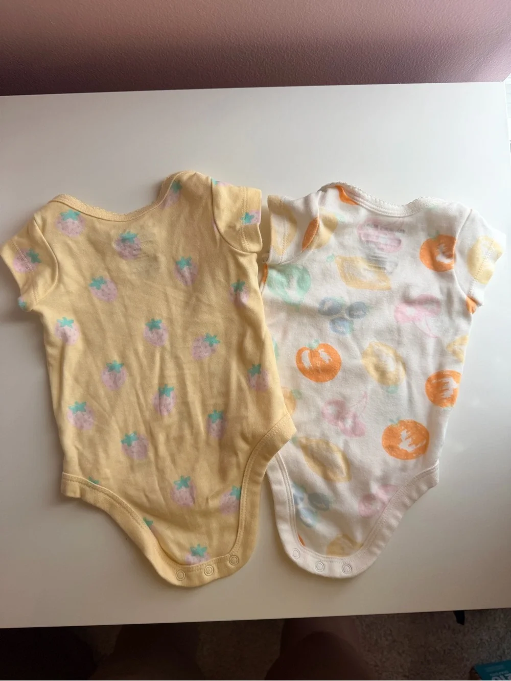Members mark baby bodysuits bundle | newborn | 2 organic cotton onesies